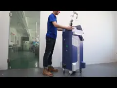 Лазер СО2 медицинской частичной длины волны контроля системы машины 10600нм красоты лазера частичный video