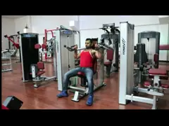 Оборудование спортзала изготовленной на заказ матрицы коммерчески, машина прессы плеча тренировки прочности video