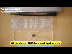 64 In 1 Led Tunnel Light SMD 3030 Led Lens With PCB Module / Led Optics Lenses