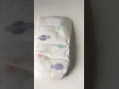 OEM  Custom Baby Diapers 3D Leak Prevention Channel Secure Refastening  Adjustment