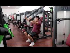 Домашнее оборудование прочности фитнеса жизни спортзала, усаженная машина прессы комода video