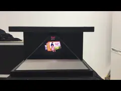 Hologramm-Schaukasten 270° 3D, ganz eigenhändig geschrieber Inhalt 3D der Mähdrescher mit körperlichen Produkten