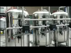 Промышленная система фильтрации питьевой воды завода 6000лф СУС304 водоочистки РО video