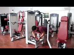 Indoor Gym Matrix Workout Equipment , Prone Leg Curl Exercise Machine