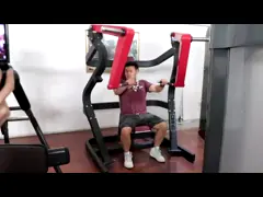 Сверхмощной нагруженная плитой польза спортзала машины прессы комода прочности молотка коммерчески video