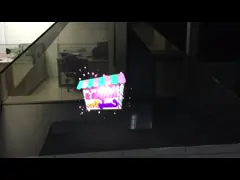 3D-Pyramide-Holo-Display-Vitrine 360-Grad-Hologramm-Display-Box für Werbung