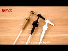 лосьон 1883 сиропа 5ml 8ml 10ml пустой разливает черное всеобщее закрытие по бутылкам UKS10 video