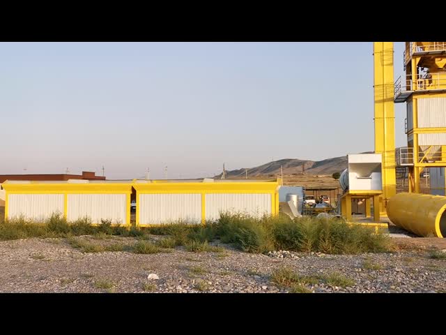 High Performance Bitumen Mixing Plant For Airport And Highway LB1000