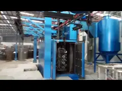 Тип машина цепного транспортера съемки вешалки взрывая для баллона Лпг video