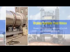 Горячий завод асфальта смешивания с горелкой Италии EBICO video