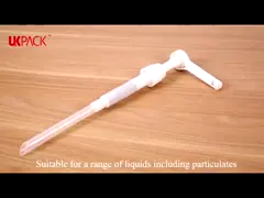 Насос для распределения соуса Насос для распределения кетчупа Насос для распределения кетчупа Пищевой класс лаборатории TUV 43-400 гладкое закрытие 10cc 15cc 20cc 30cc video