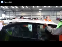 Фильм автомобиля защитный, фильм белого Само-прилипателя защитный для фильма предохранения от краски края двери для нового тела автомобиля, зеркала, f video