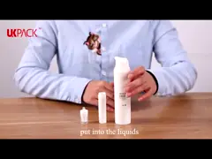 Специализированные черные безвоздушные насосные бутылки косметические безвоздушные бутылки 5 мл 8 мл 10 мл для упаковки по уходу за кожей video