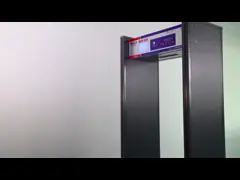 6,0 металлоискатель аркы LCD большого экрана с 10 обнаруживая боковыми зонами video