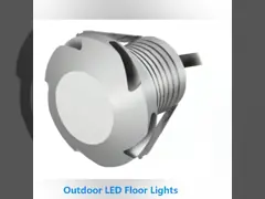 Пол приведенный СИД IP67 на открытом воздухе освещает бортовую лампу затемняя video