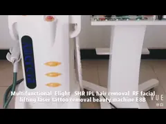 E-свет IPL оборудования красотки функции радиочастоты Multi для подмолаживания кожи video