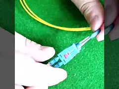 Дуплекс Uniboot LC-LC гибкого провода волокна полярности Switchable с кабелем заплаты Uni-трубки 2.0mm SM крана нажима/тяги video