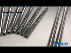 трубка сплава никеля 625 UNS диаметра 10.3mm небольшая N06625 безшовная круглая для химического оборудования video