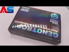 Пробирки лазера изготовленные на заказ малые стеклянные напечатали заказ картонных коробок для упаковывать медицинского соревнования video