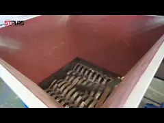 Машина ненужной покрышки автомобиля/тележки Шреддинг для резины повторно используя высокое эффективное video