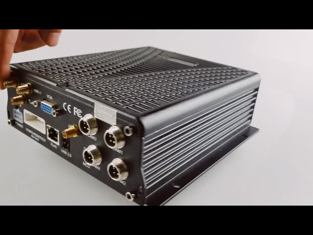 2TB HDD 4 Channel 4G Mobile DVR H.264 Video Compression PAL NTSC High Definition