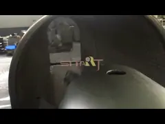 Горячий воздух СС сопнул машина риса, слойка мозоли быстрой скорости делая машину video