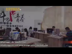 Свежий сжатый померанцовый Juicer цитруса машины Juicer электрический для качества еды партии video