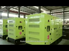 Молчаливый 375ква двигатель 6ЗТАА13 генератора электростанции 300кв Кумминс дизельный - Г3 video