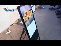 Складная система отверстия операционной системы Виндовс баклигхт СИД цифрового дисплея ЛКД афиши video