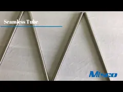 Безшовный сплав K500/UNS N05500 ASTM B163/B165 трубки сплава никеля с вихревым током video