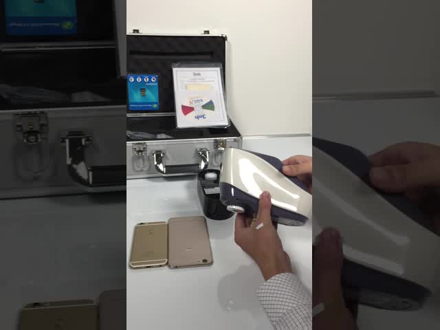 УЛЬТРАФИОЛЕТОВЫЙ цвет лампы измеряя функциональное спектрофотометра YS3060 стабилизированное Multi видео