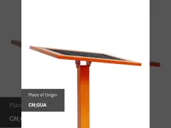 Пост монтаж вандалов устойчивый шоссе телефон с солнечной панелью video