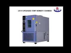 Камера экологического теста нержавеющей стали, температура и камера влажности Темп цвета серебра камеры влажности video