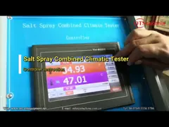 Камера коррозийного испытания брызг соли большой емкости, камера теста брызг воды структуры будочки брызг соли водоустойчивая video