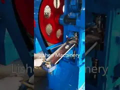 Машина прессы планшета судомойки, пресса планшета корзины цветка для плат судомойки, детержентных планшетов video