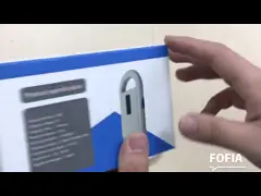 Всеобщий читатель 134.2khz микросхемы собаки кармана читателя RFID микросхемы с международным чтением video