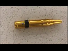 Gold Permanent Eyebrow Tattoo Machine No Flying Needles 3000-35000 RPM 5-9V video