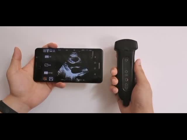 блок развертки ультразвука Допплер цвета 2 -11МХз ручной любит мобильный телефон видео