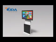 Емкостная вращая яркость дисплея 380кд/м2 рекламы ЛКД монитора экрана касания свободно video