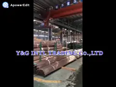 Сплав круглого стального трубопровода стандарта авиации Титанюм пускает АСТМ по трубам Б337 Б338 Граде1 Гр2 Гр5 video