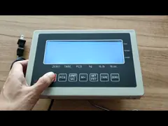 индикатор веся масштаба рабочих часов 140х с пластиковым приложением пылезащитным video