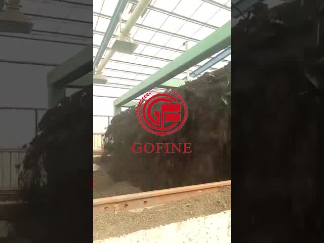 Тернер компоста пищевых отходов, машина компоста поворачивая для глубокого танка видео