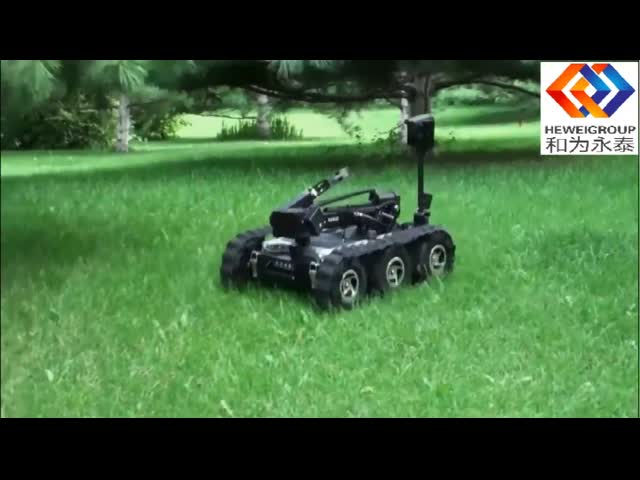 Взрывно регулируя батарея инструментальных ящиков Эод использующая энергию с телом мобильного робота видео