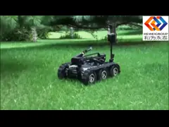 Взрывно регулируя батарея инструментальных ящиков Эод использующая энергию с телом мобильного робота video