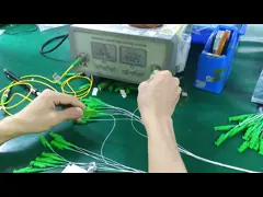 China Low Loss SM MPO To MPO Truck Cable Assembly 8 Fiber Type A Or B Polarity supplier