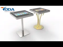 таблица ресторана кофе экрана касания Мултил таблицы экрана касания 21.5Инч ЛКД небольшая взаимодействующая video