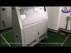 Программабле УЛЬТРАФИОЛЕТОВОЕ оборудование для испытаний, ускоряя ход испытание тестера вызревания пластиковое video