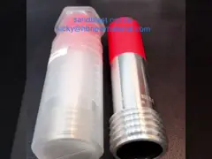 Выровнянное сопло Сандбласт Вентури металла закрытое кожухом длинное, сопло карбида бора video