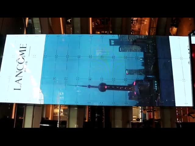 High Brightness P10 Outdoor Advertising LED Display IP65 For Wall Mounting