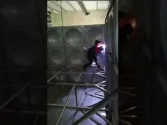 Качество еды здорового кубического цвета СУС304/СУС316 цистерны с водой материальное серебряное video